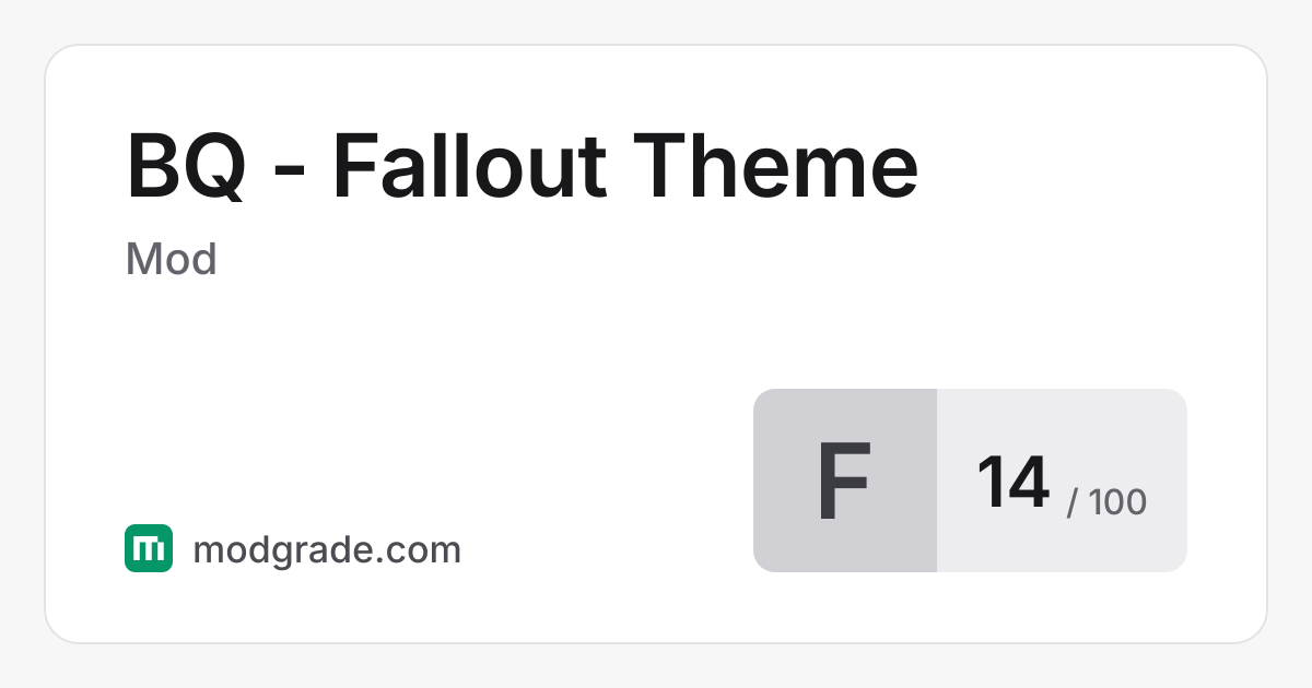 BQ - Fallout Theme: Minecraft Mod for 1.7.10 | Modgrade