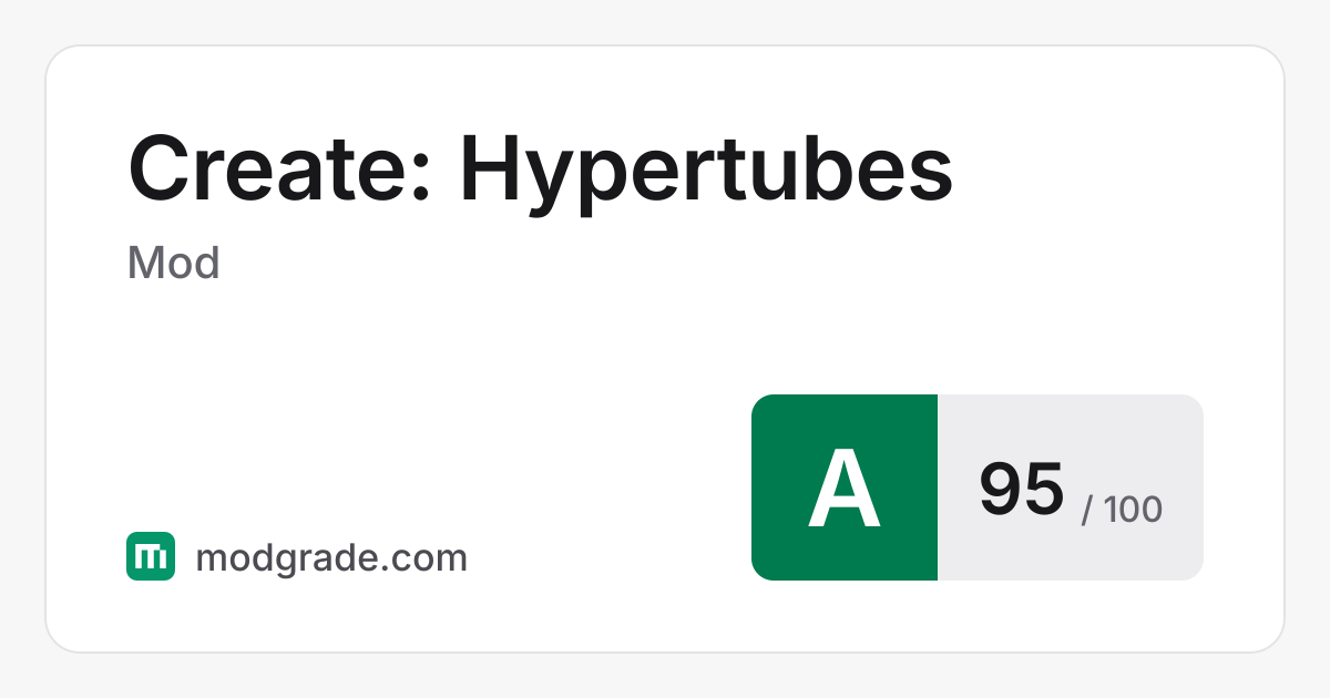 Create: Hypertubes: Minecraft Mod for Forge and NeoForge | Modgrade