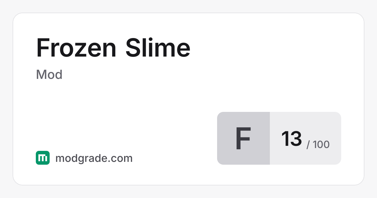 Frozen Slime: Minecraft Mod for 1.12.2 | Modgrade
