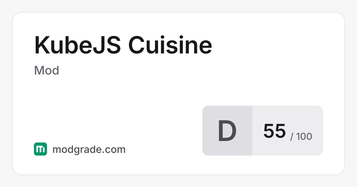 KubeJS Cuisine: Minecraft Mod for Forge, 1.20.1 | Modgrade