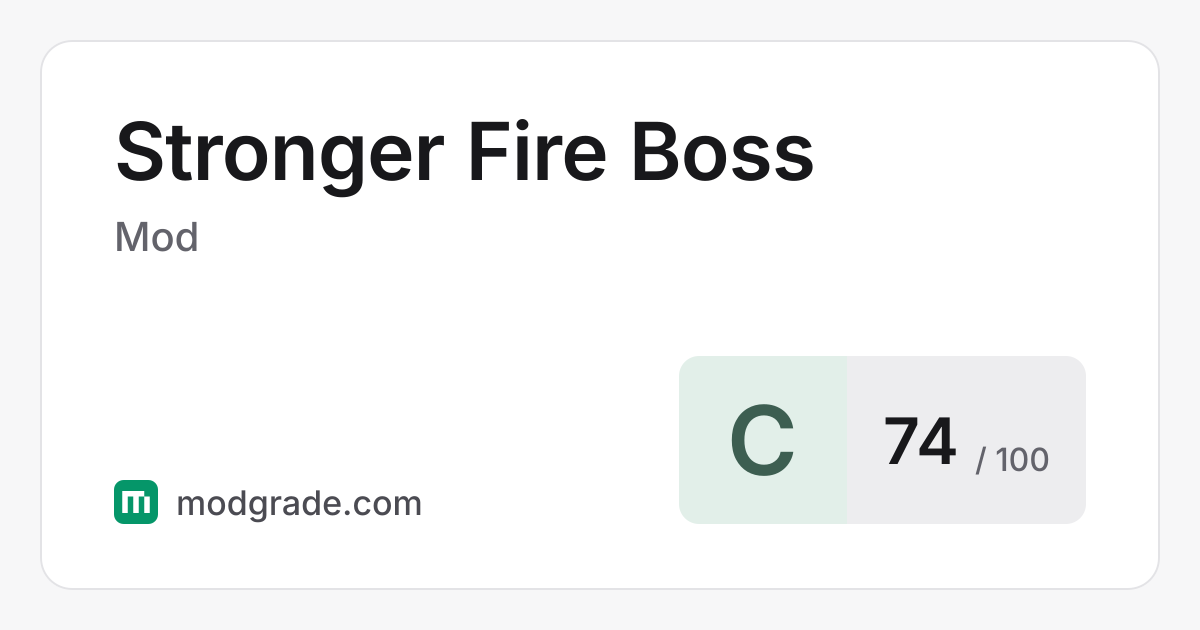 Stronger Fire Boss: Minecraft Mod for NeoForge, 1.21.1 | Modgrade