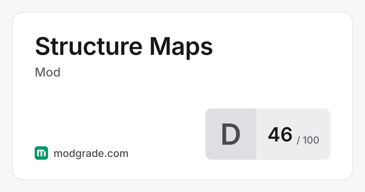 Structure Maps: Minecraft Mod for Forge and NeoForge | Modgrade