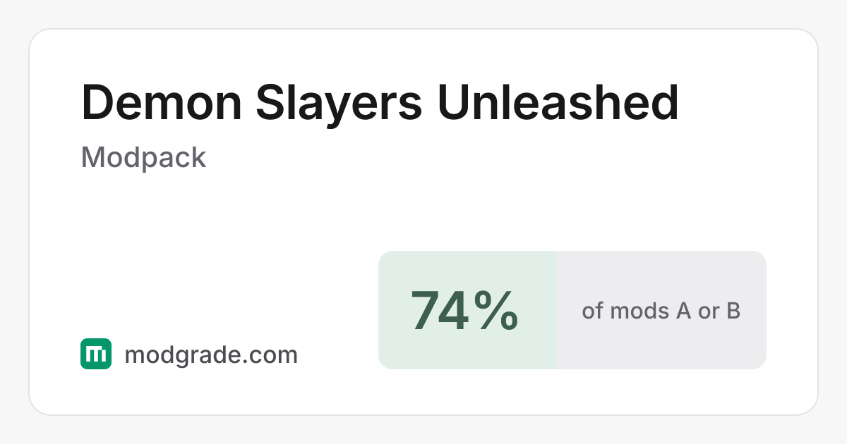 Demon Slayers Unleashed: Minecraft Modpack for Forge | Modgrade