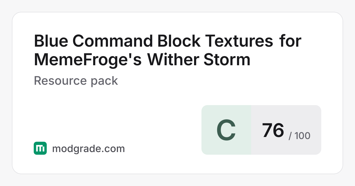 Blue Command Block Textures for MemeFroge's Wither Storm: Minecraft ...